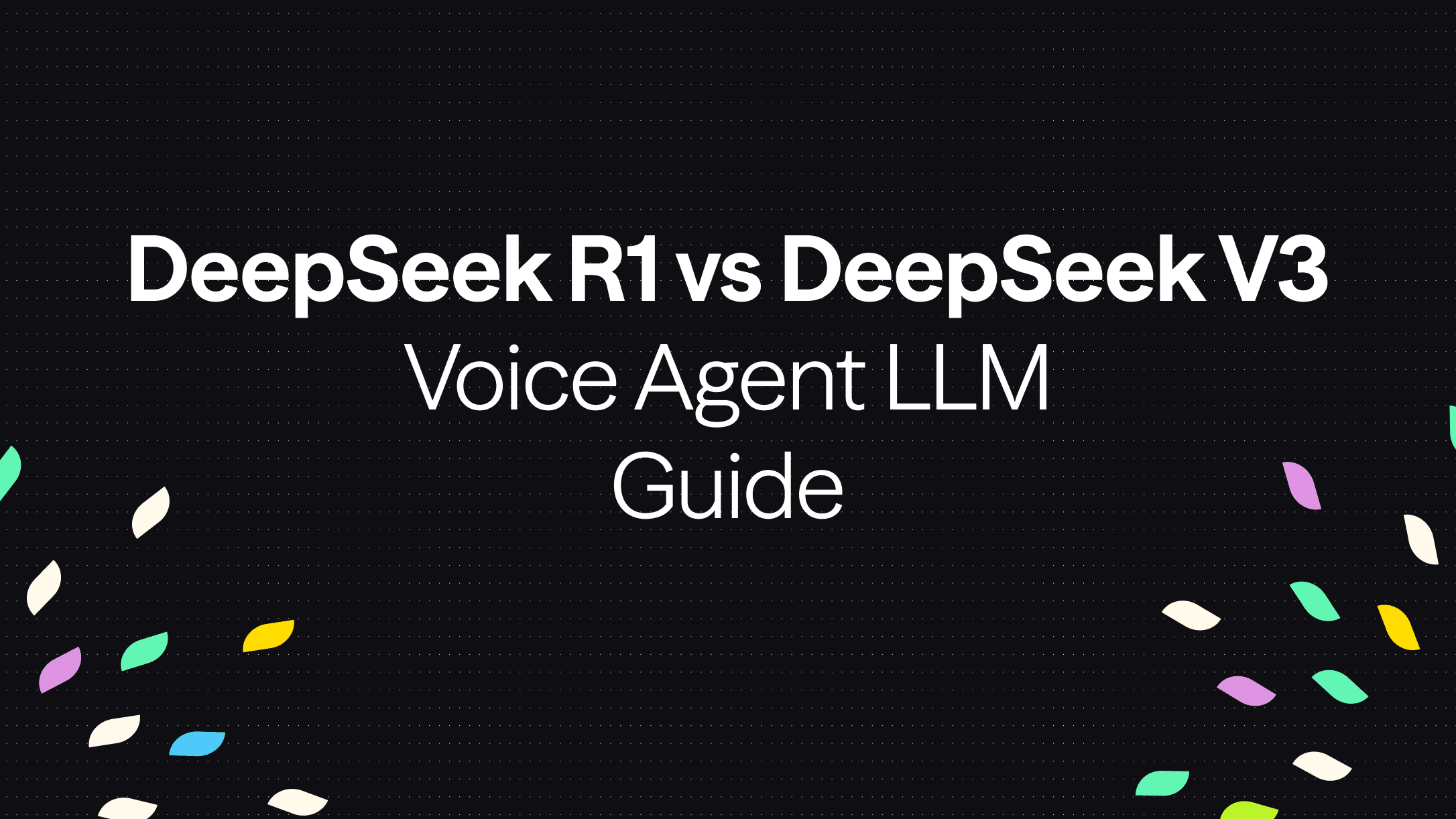 DeepSeek R1 vs V3 for Voice AI Developers - Vapi AI Blog